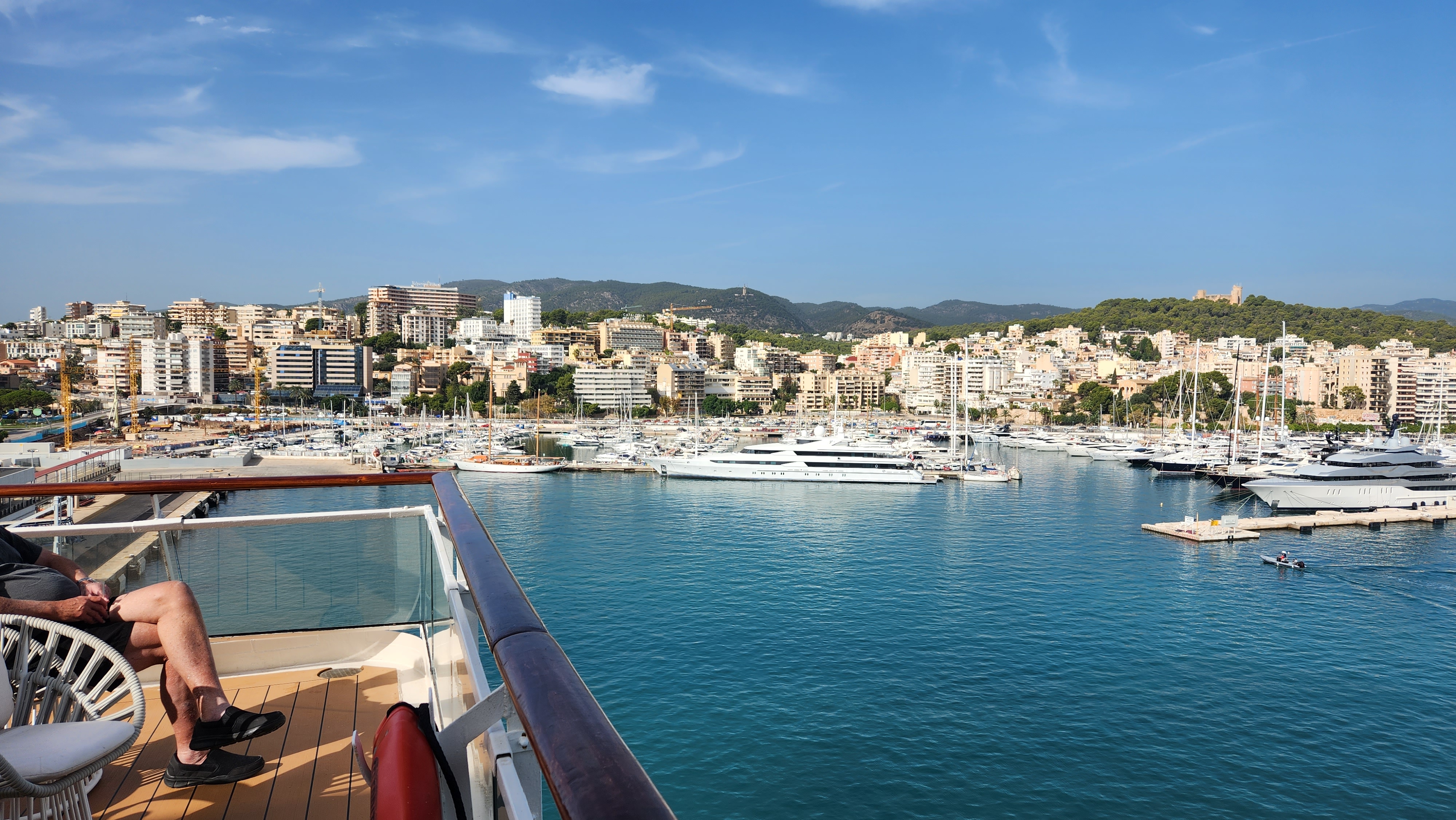 Mediterranean marina in Spain