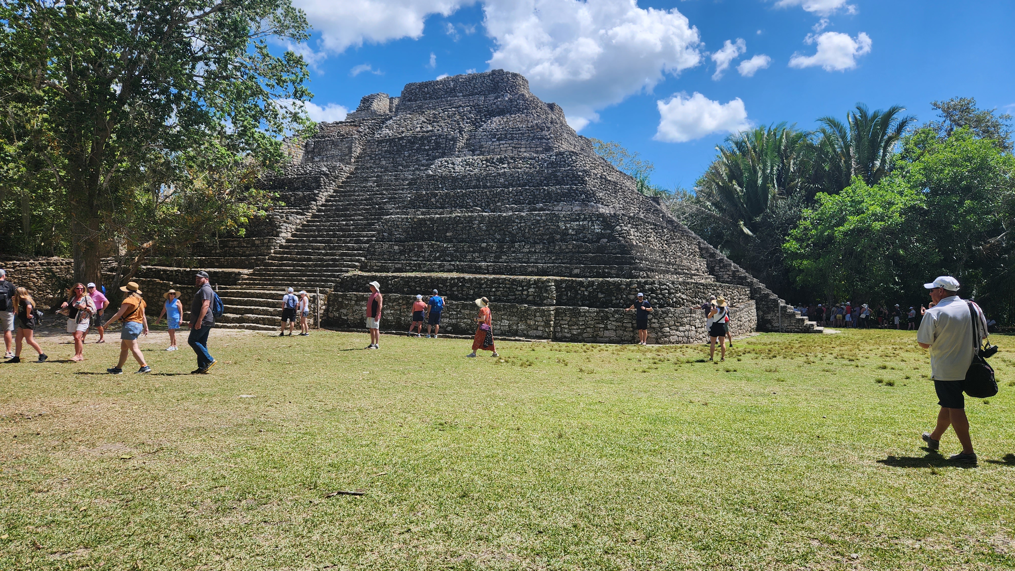 Ancient Maya ruins visited on a Western Caribbean cruise