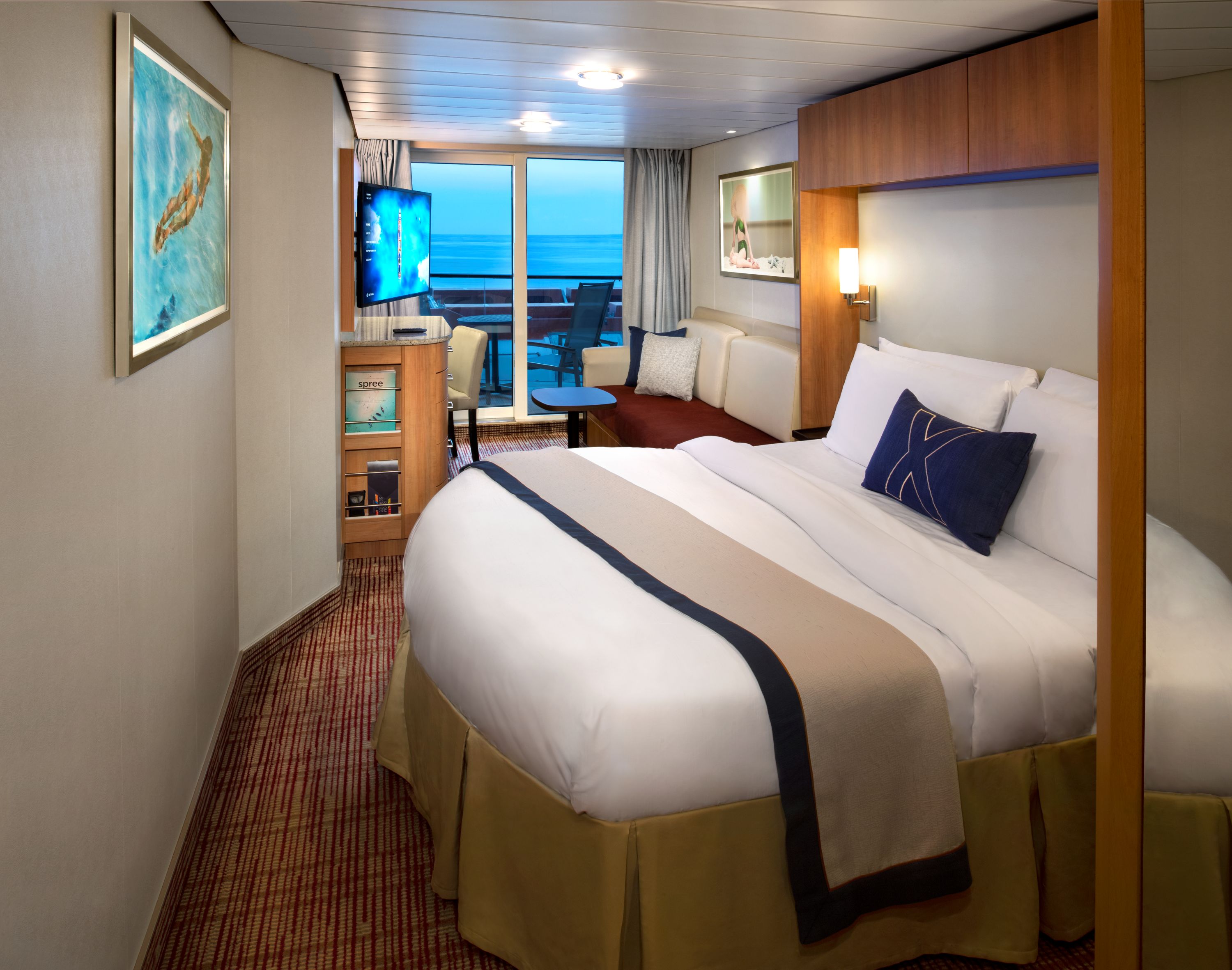 Veranda stateroom aboard Celebrity Equinox