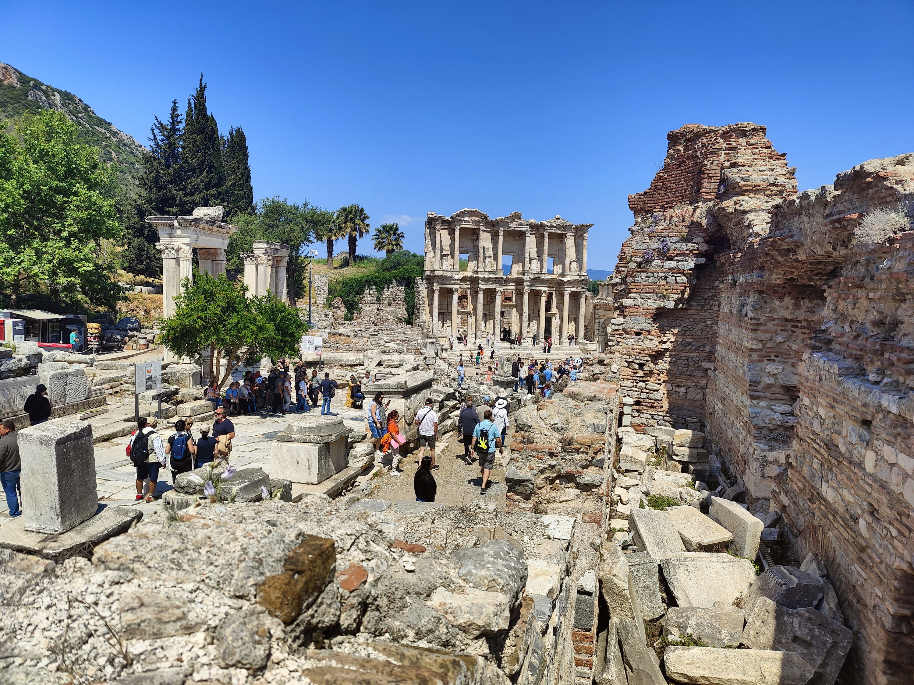 Library of Celsus in Ephesus Turkey