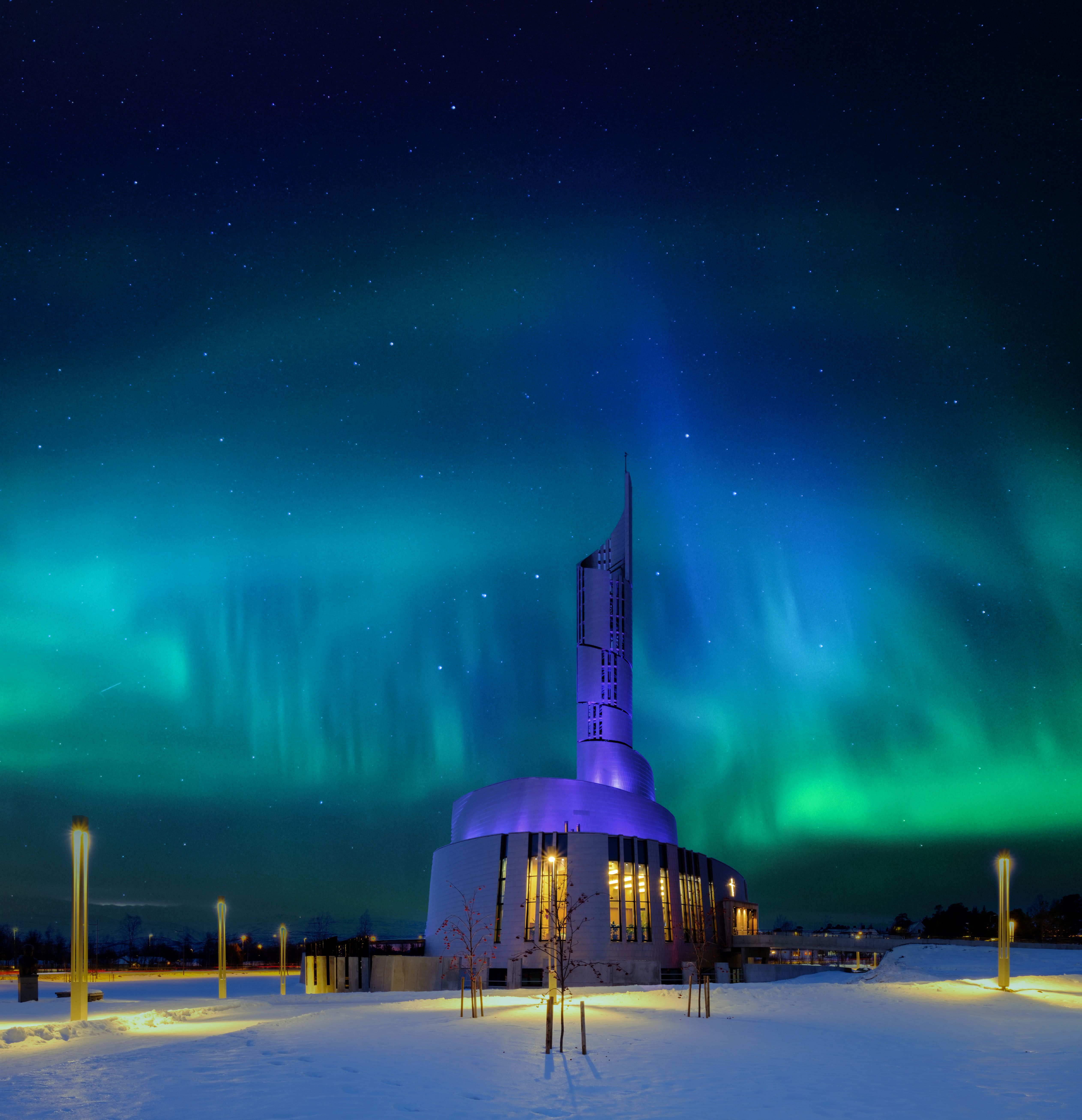 Alta, Norway under the Northern Lights