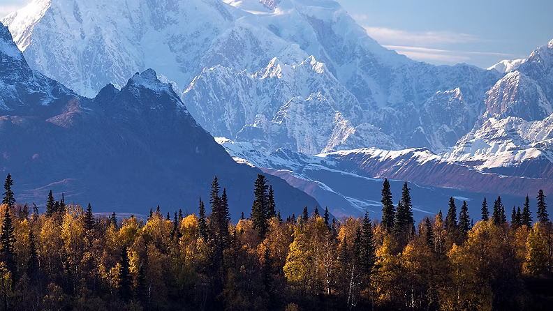 Denali and interior Alaska scenery