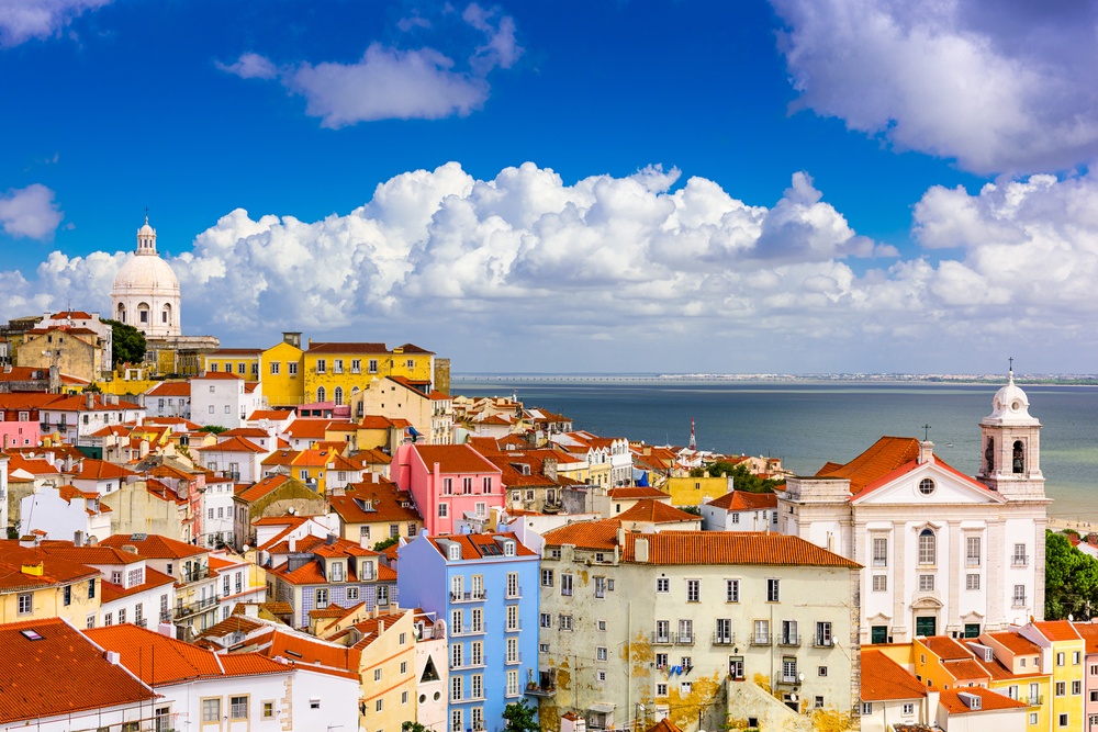 Lisbon Portugal photographed during a European cruise